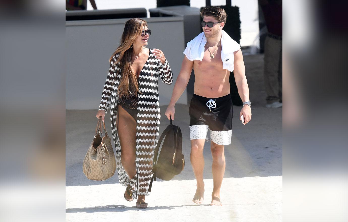 Teresa Giudice Walking With Blake Shreck