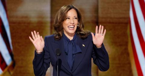 trump fuming truth social posts fact check kamala harris dnc speech