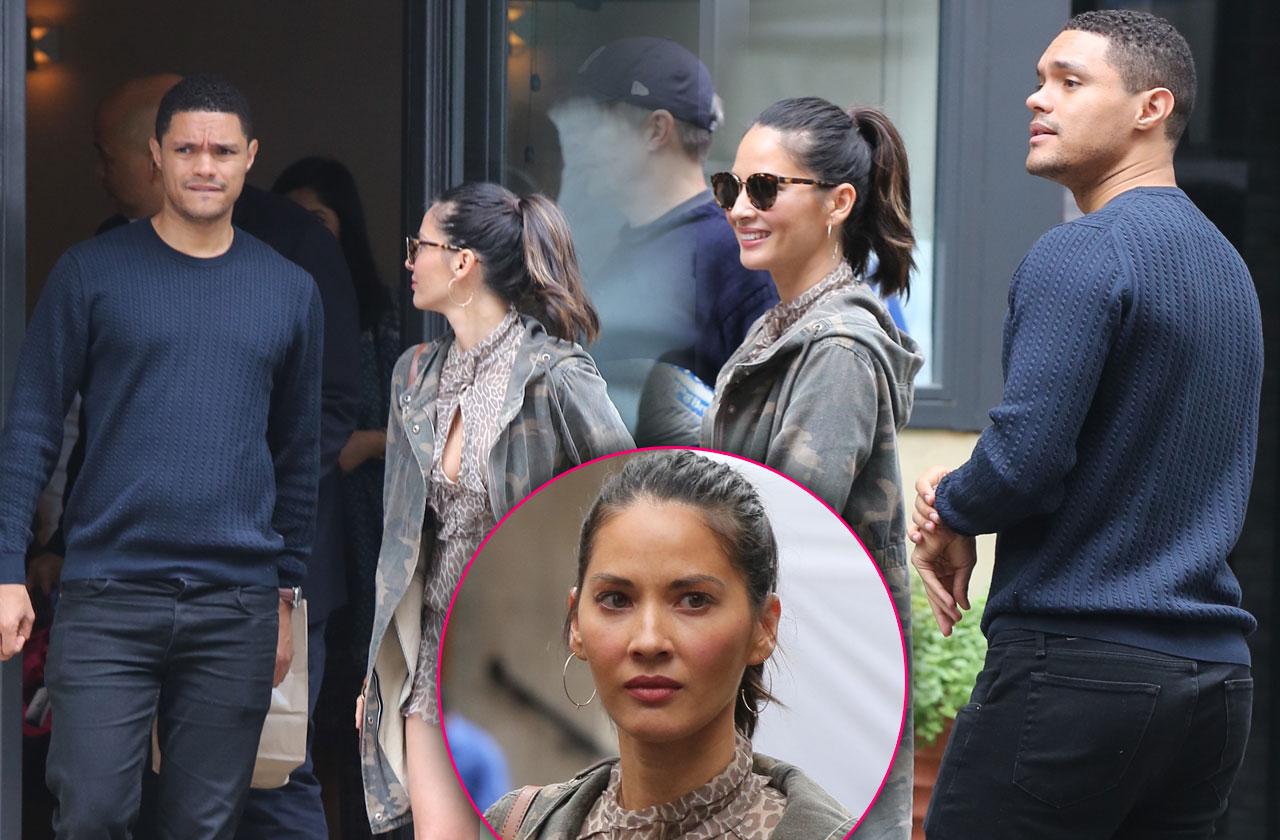 Olivia Munn lunch date Trevor Noah