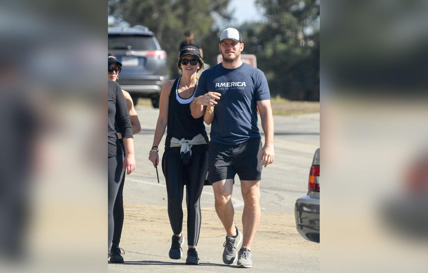 Chris Pratt And Katherine Schwarzenegger Spend Thanksgiving Morning Together