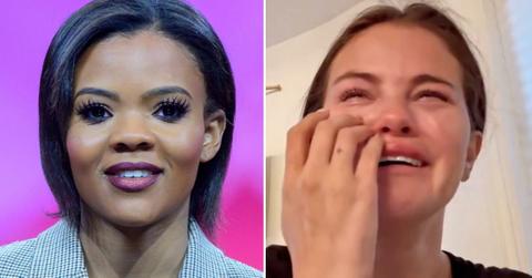 Split photo of Candace Owens and Selena Gomez.