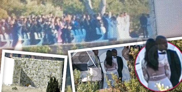 //kim kardashian kanye west wedding france florence photos paris