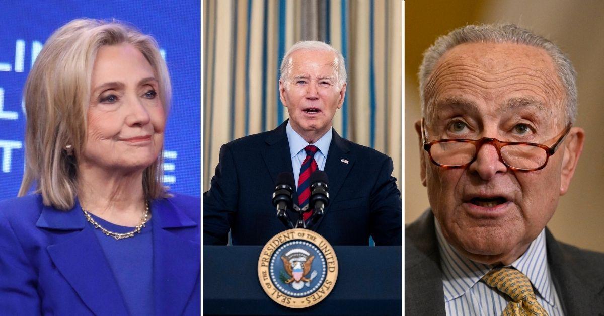 hillary clinton, joe biden, chuck schumer, 