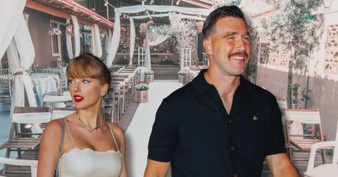 Photo of Travis Kelce and Taylor Swift