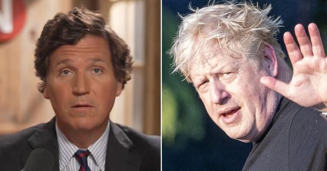 tucker calrson claims boris johnson attempted shakedown pp