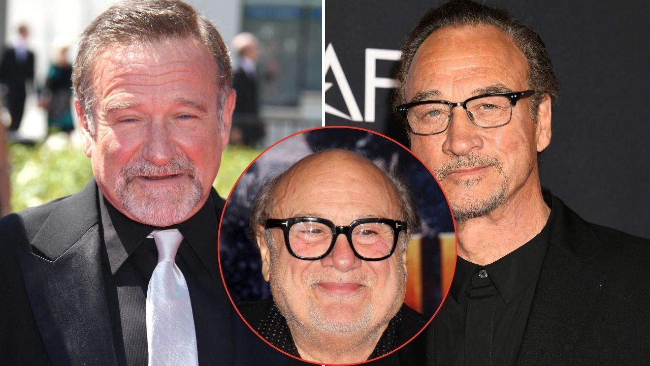 Robin Williams and John Belushi visited the 'Taxi' set to watch filming, Danny DeVito recalled.