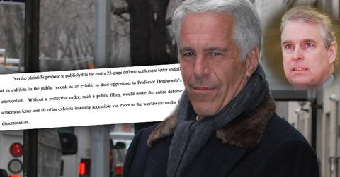 Jeffrey Epstein Plea Deal Seal Prince Andrew