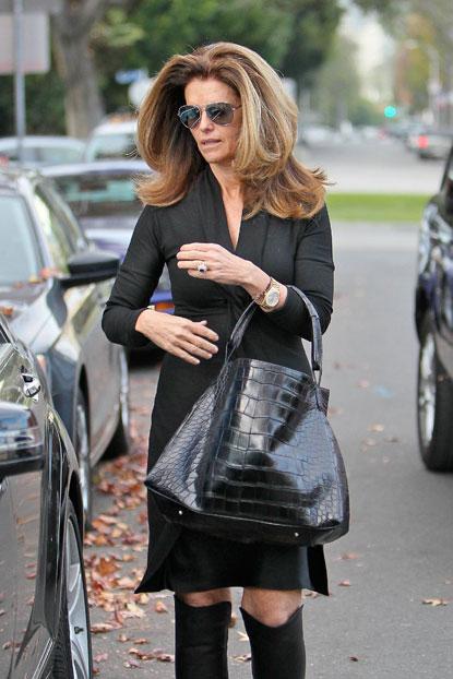 Maria Shriver Leaving A Salon In Beverly Hills After Getting Her Hair