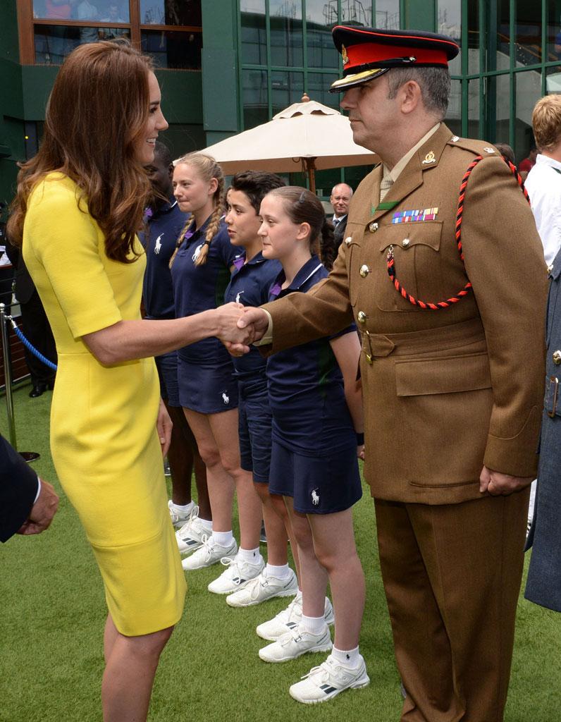 Kate Middleton Scary Skinny Legs Dress Wimbledon