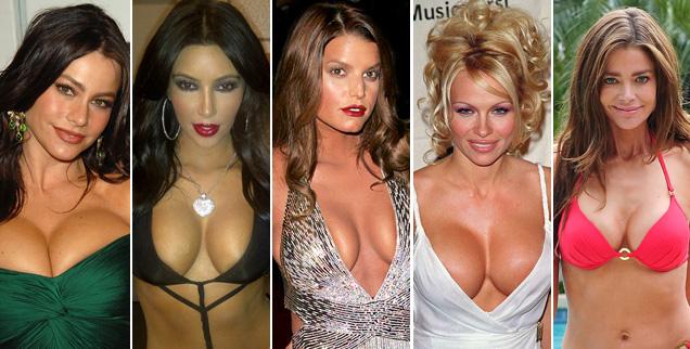 //real or fake celebrity boob jobs