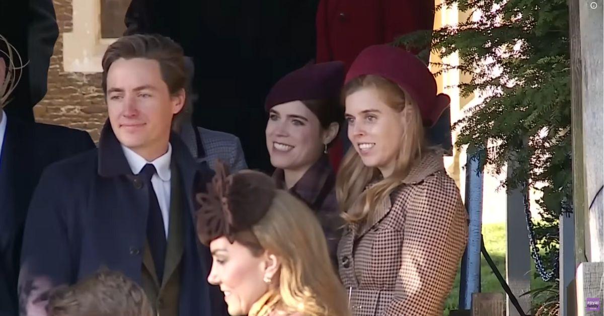 Photo of Edoardo Mapelli Mozzi, Princesses Beatrice and Eugenie
