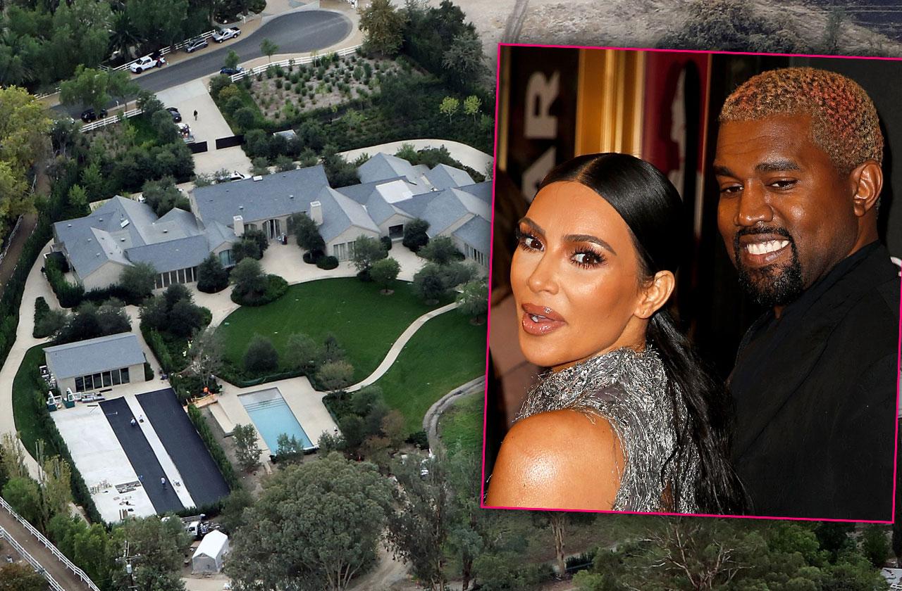 Kanye West Buys Home Across from Kim Kardashian to Be Near Kids