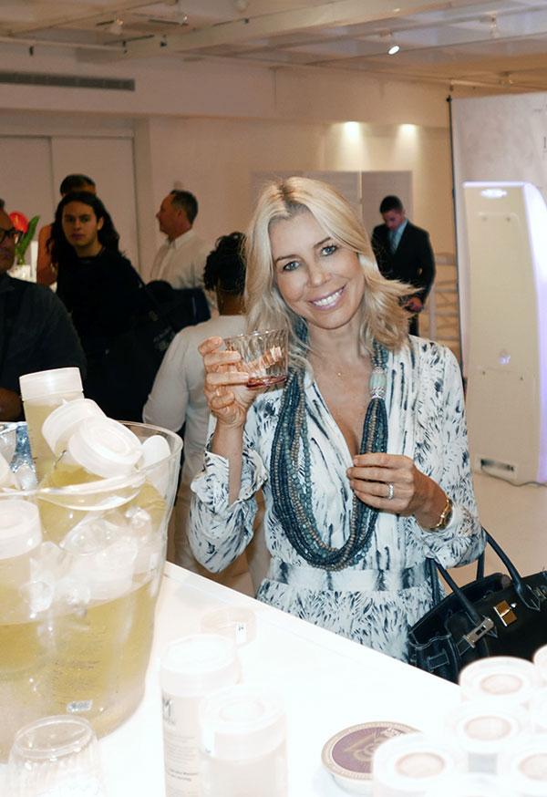 //Aviva Drescher of The Real Housewives of New York at Maven Cocktails NYFW Pop Up Happy Hour