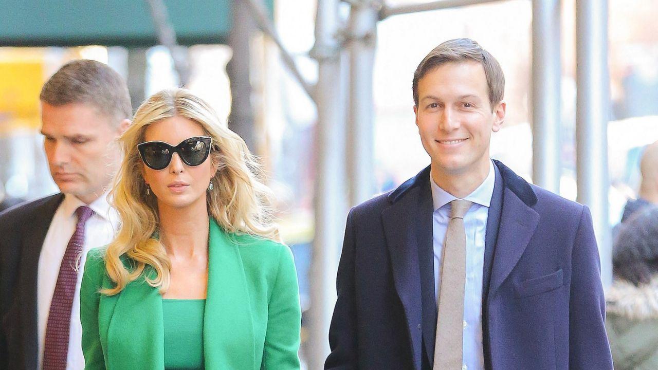 A photo of Ivanka Trump and Jared Kushner