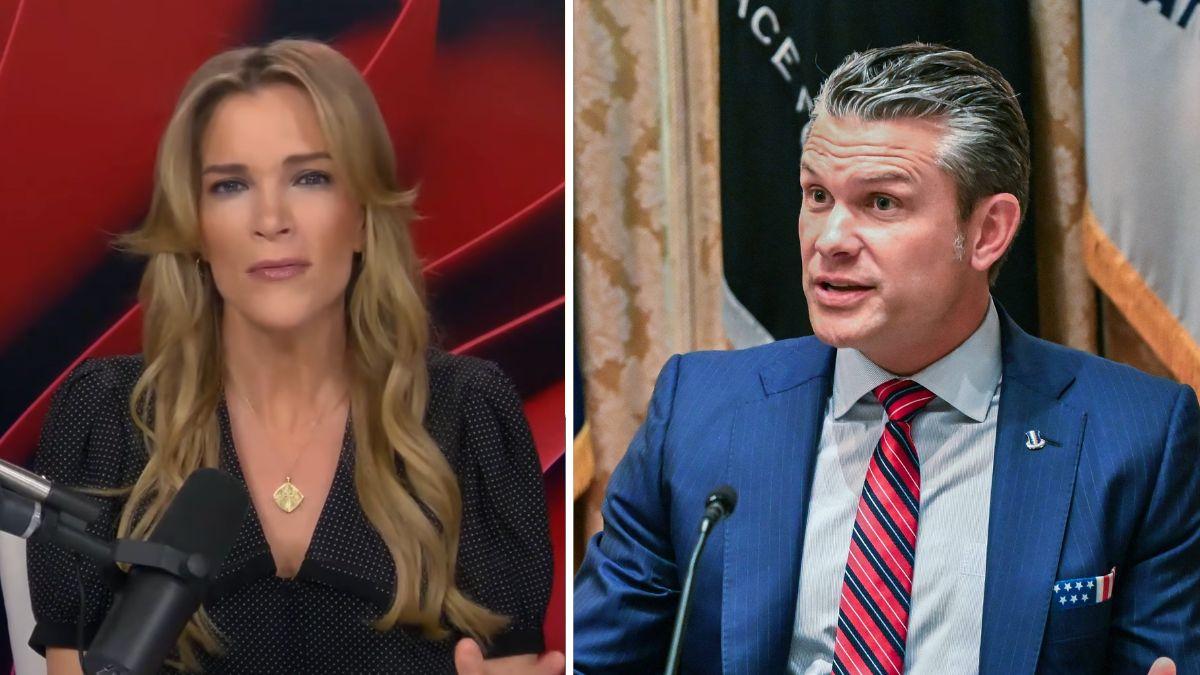 Photo of Megyn Kelly and Pete Hegseth