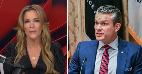 Photo of Megyn Kelly and Pete Hegseth