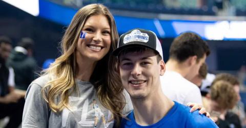 Duke alum Kyle Filipowski and his fiancee Caitlin Hutchinson
