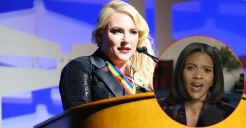 Composite photo of Erika Kirk and Candace Owens