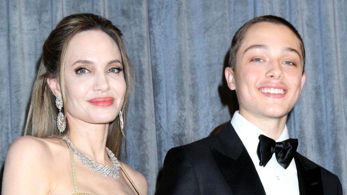 Knox Jolie-Pitt celebrated a Muay Thai exhibition win after Angelina Jolie's son declared: 'Tonight, I'm gonna knock 'em the f**k out. Let's go!'