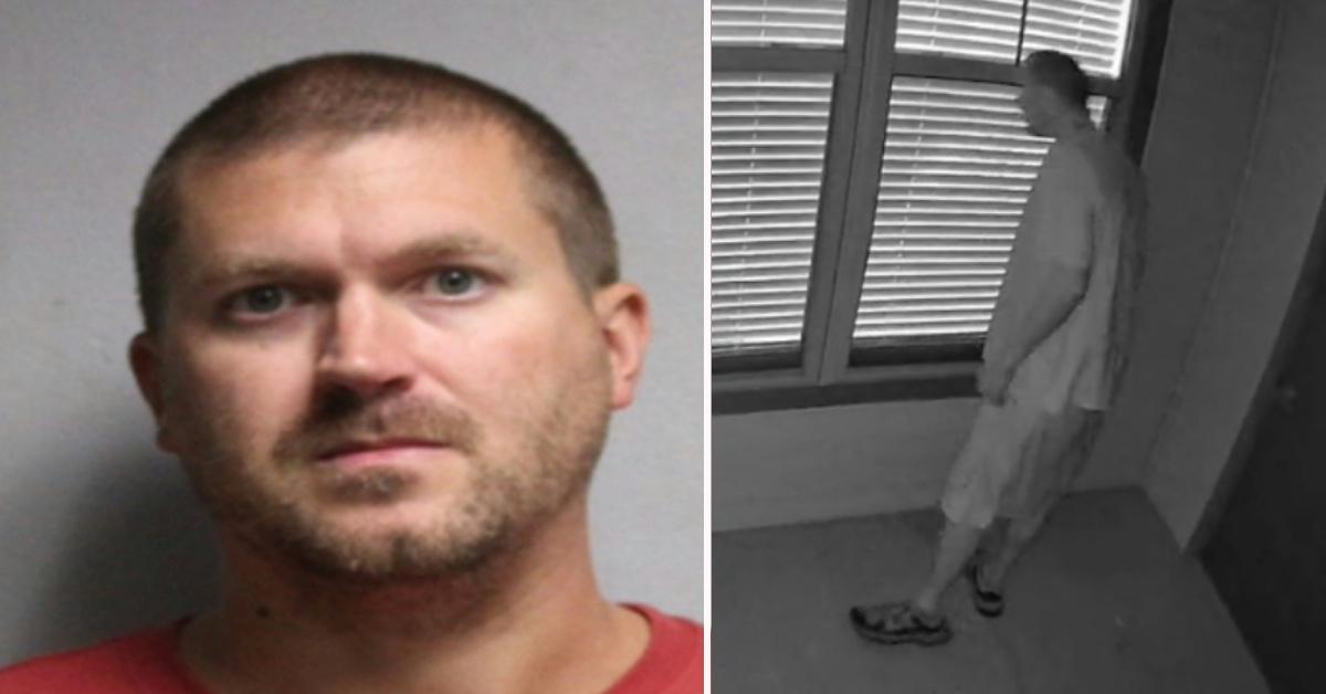 Peeping Tom Arrested After Hes Caught On Camera Cops Say