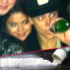 Justin Bieber & Selena Gomez ‘Caught Doing Lines’ Of Cocaine — On Tape