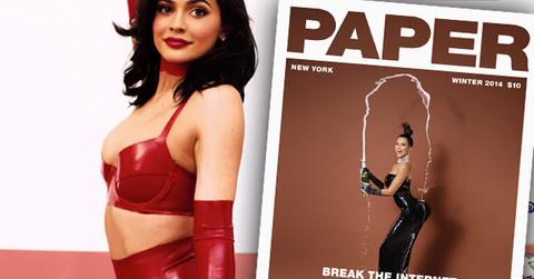 //Kylie Jenner Kim Kardashian Topless Latex Complex Cover pp