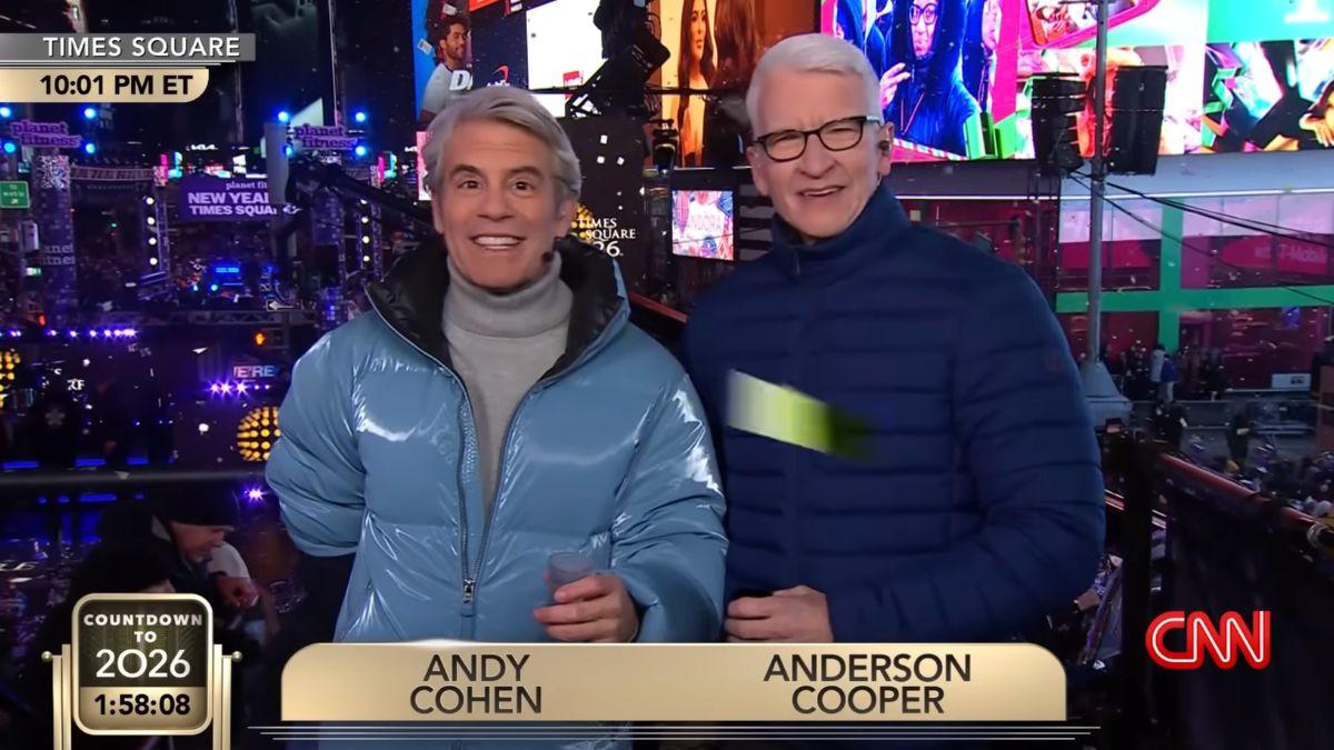 Photo of Andy Cohen and Anderson Cooper