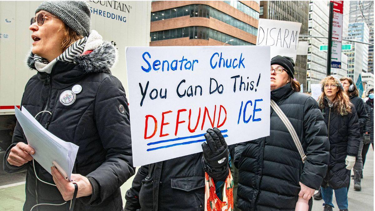 Image of However, she was hit with a second round of tear gas and the broadcast cut back to the newsroom.