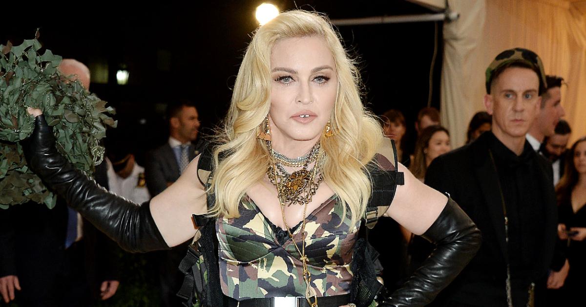 Madonna under fire for recreating Marilyn Monroe's death