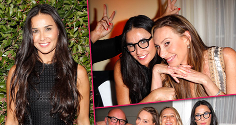 //demi moore night out