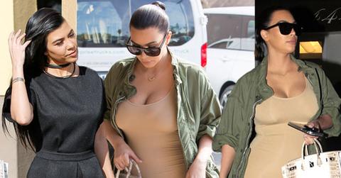 //Kim Kardashian Nude Bodysuit Post Baby Body pp
