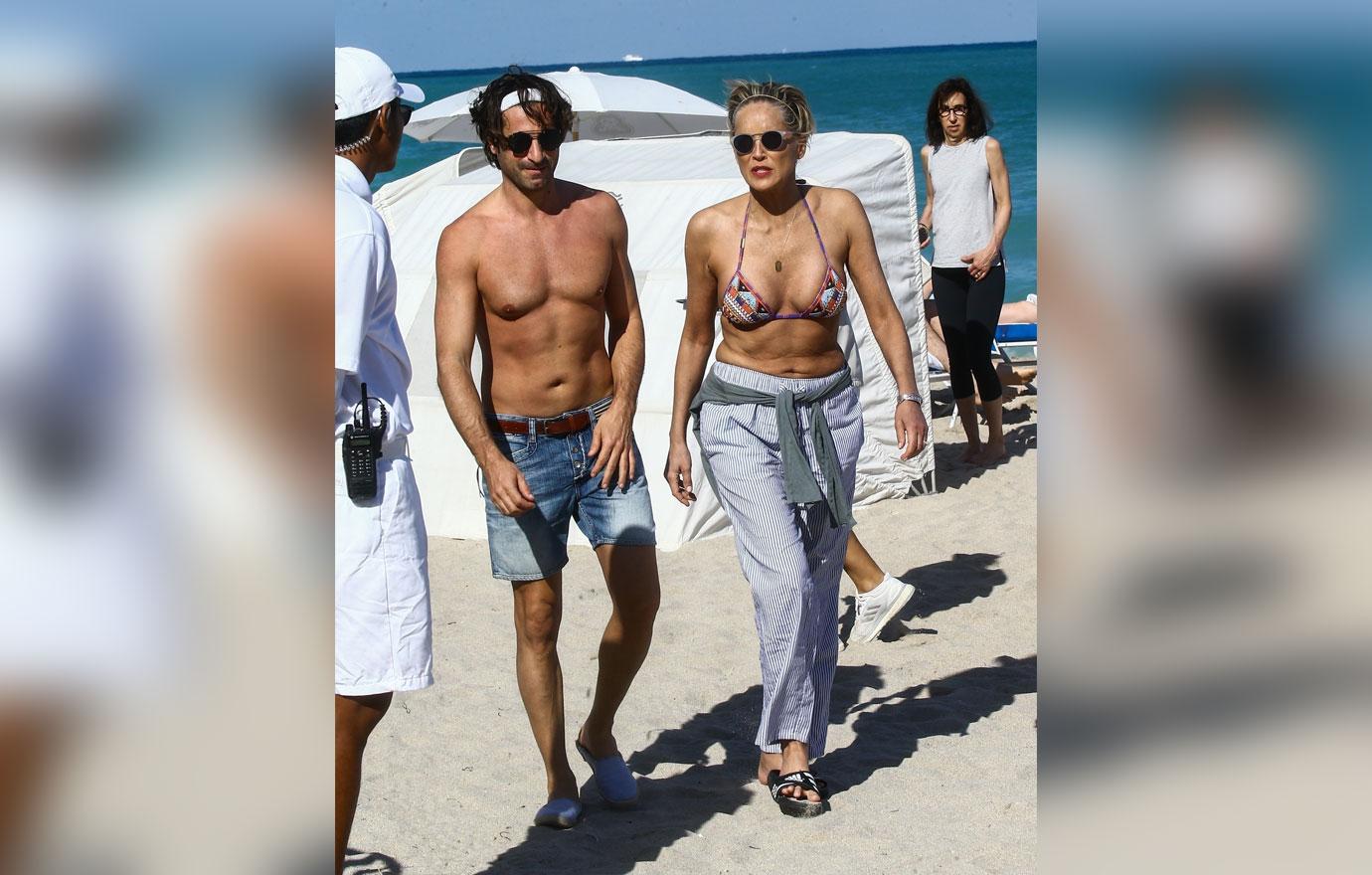 Sharon Stone Flaunts Bikini Body At Almost Sixty