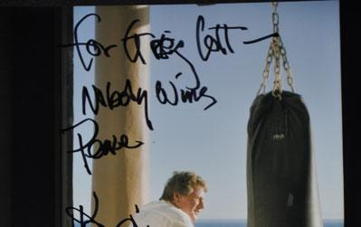 Ryan O'Neal Sent Farrah Fawcett's 'Secreet Love' A Signed Photo With Taunt, 'No One Wins. Peace'