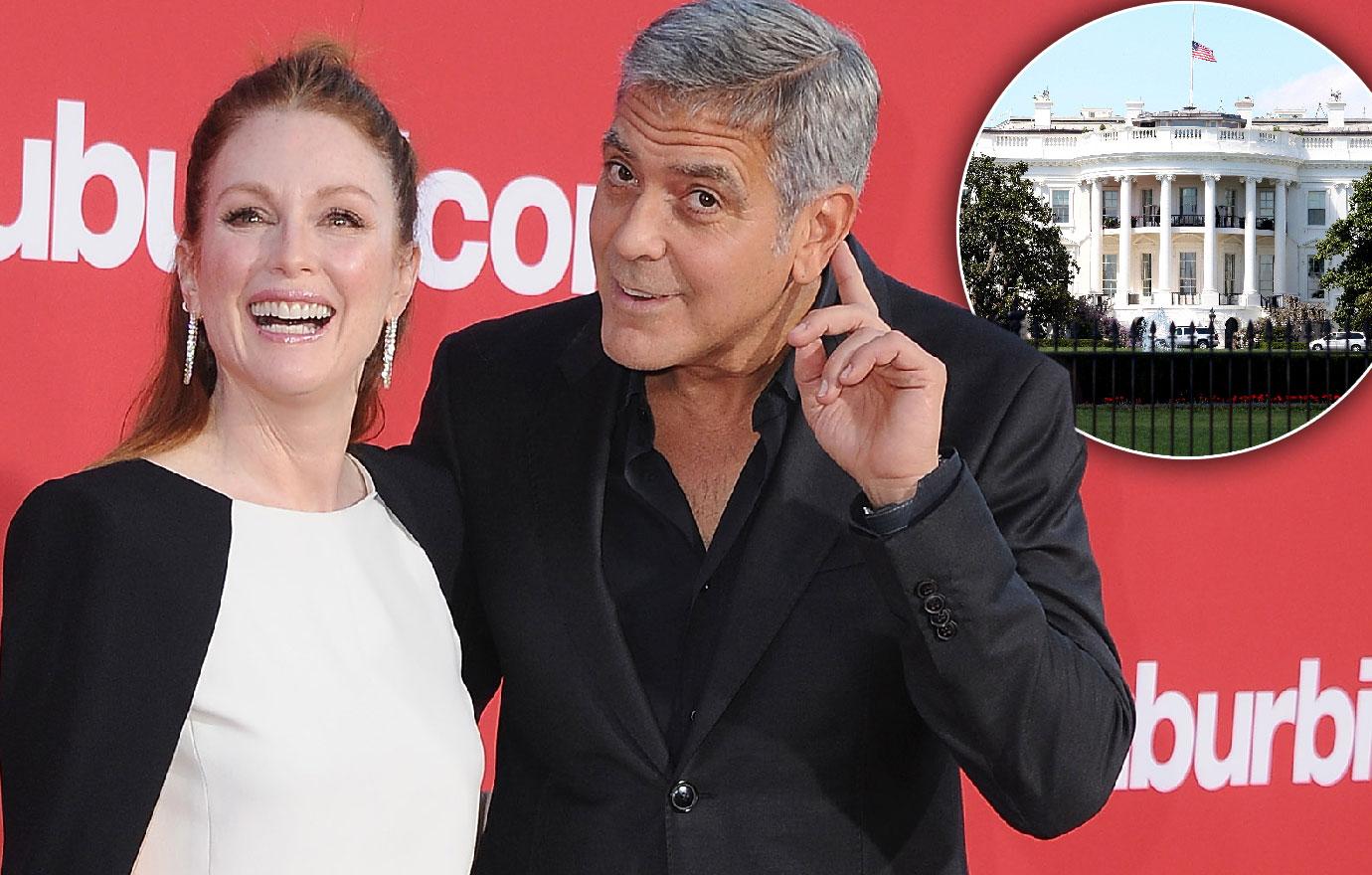 Julianne Moore Does Not Want George Clooney To Be President