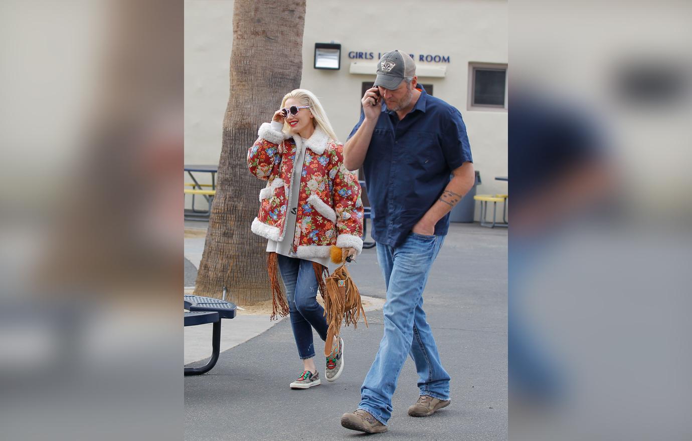 Holiday Wedding? Gwen & Blake Enjoy Her Son Kingston's Baseball Game