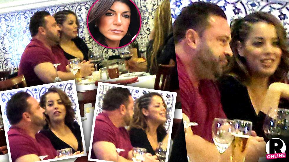 Caught! 24 Photos Of Joe Giudice On A Date With Another Woman While(02)