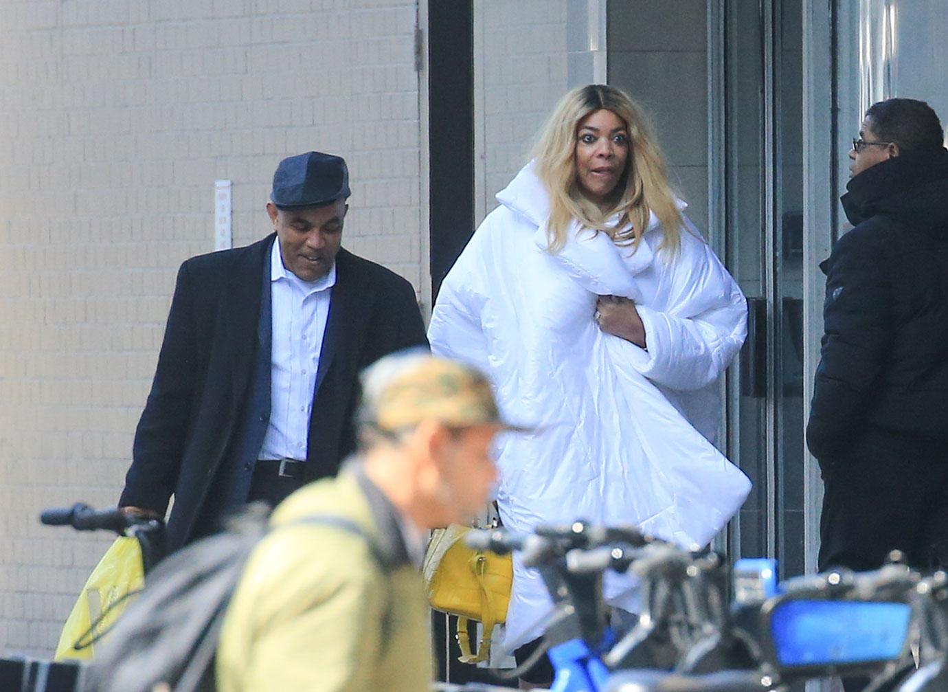 Wendy Williams steps out in stuffed animal-covered sweatshirt