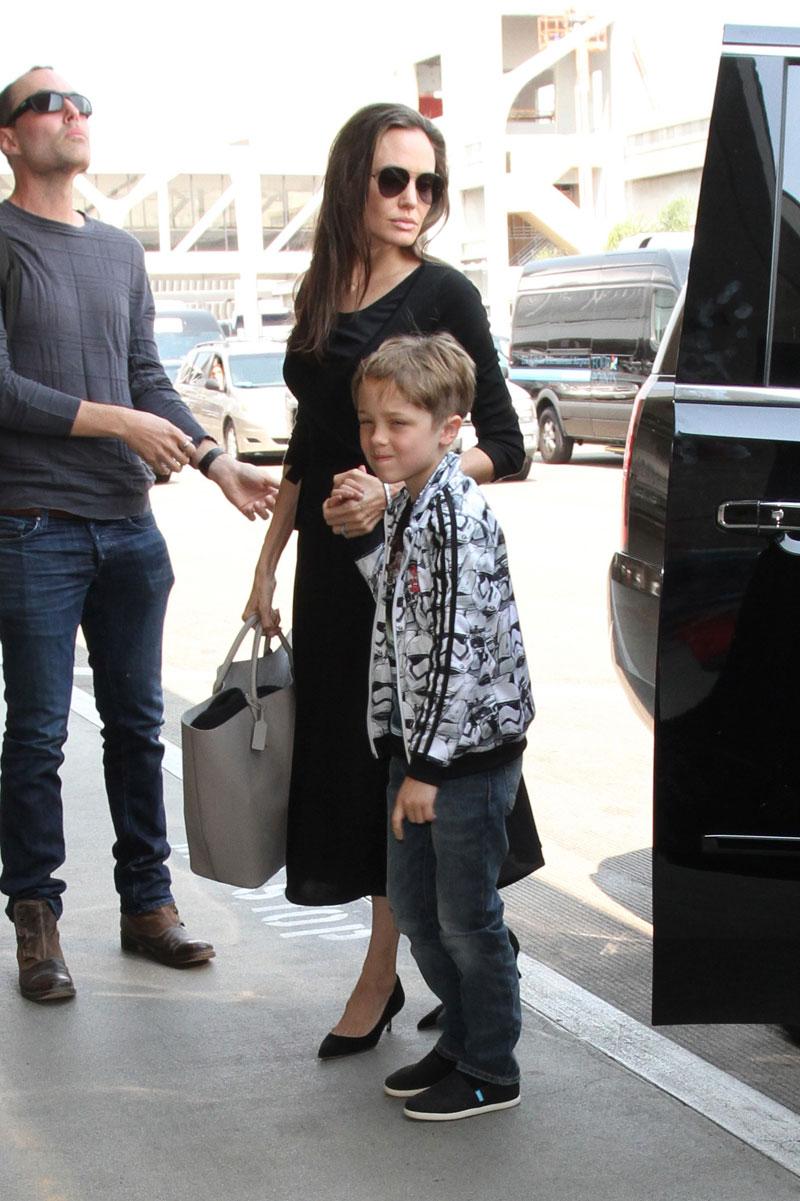 Angelina Jolie Scary Skinny Maddox Lax