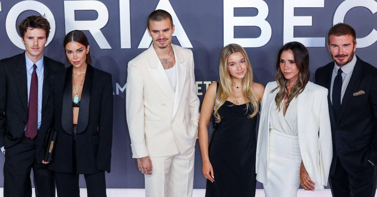 picture of the Beckham family