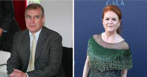Photo of Andrew Windsor and Sarah Ferguson