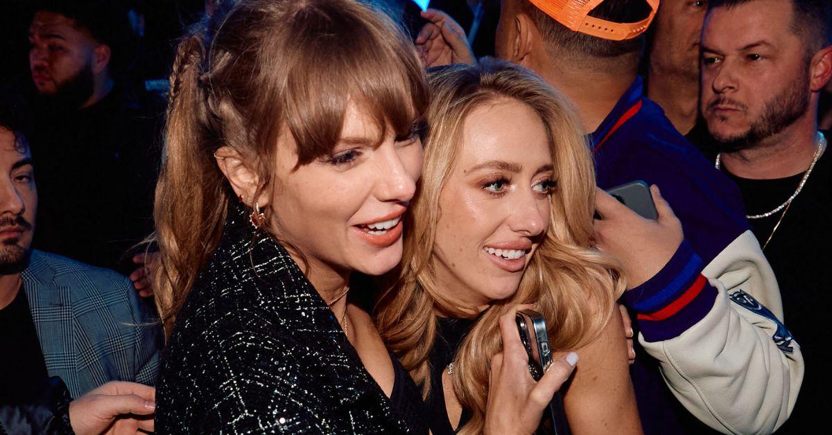 Photo of Taylor Swift and Brittany Mahomes