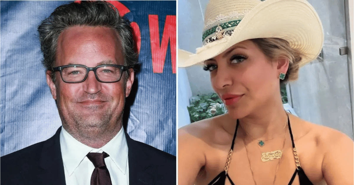 Split photo of Matthew Perry, Jasveen Sangha