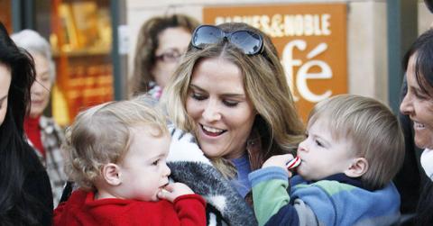 //brooke mueller and twins