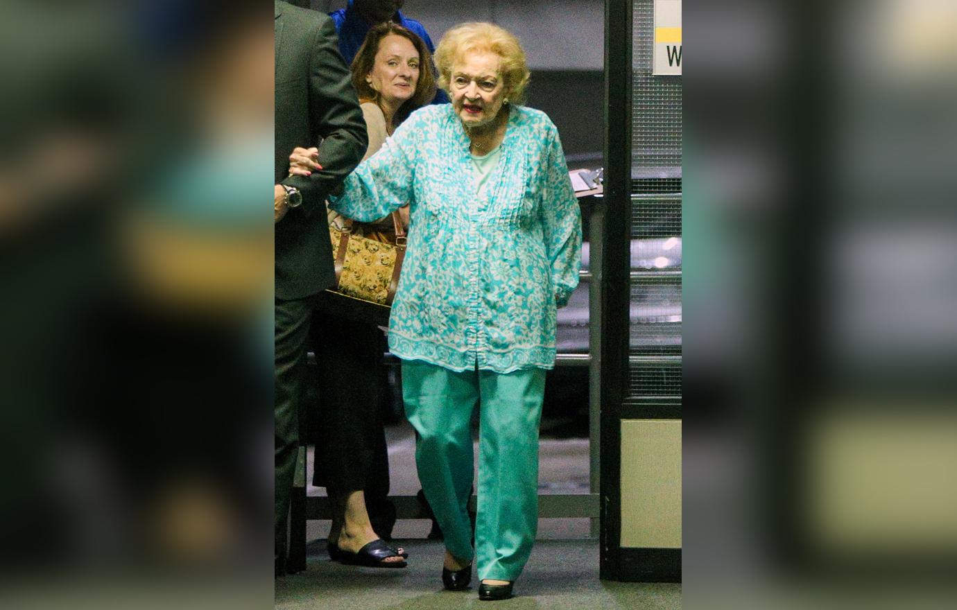 Frail Betty White Makes Rare Appearance