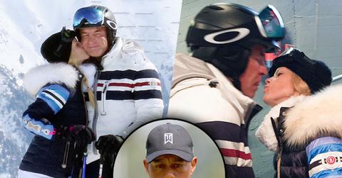 Elin Nordegren Boyfriend Chris Cline Skiing PDA tiger woods