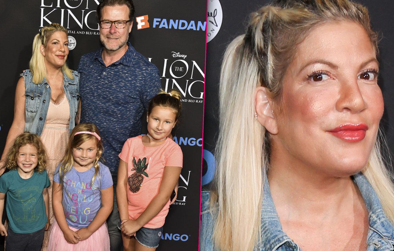 Tori Spelling And Dean McDermott Attend Red Carpet During Financial Hard Times