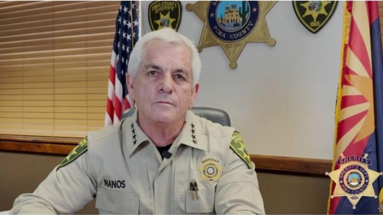 image of Sheriff Chis Nanos begged people to come forward with information.