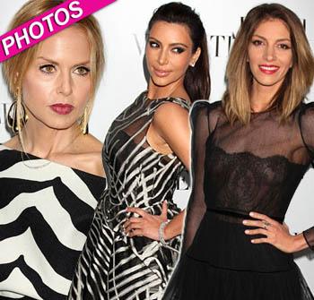 //valentino rachel zoe kim k wenn