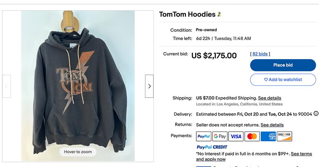 Raquel Leviss Selling TomTom Hoodies and Lightning Bolt Necklace