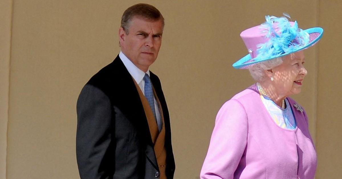 Photo of Prince Andrew, Queen Elizabeth